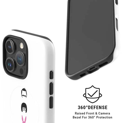 Bobs Burgers Silhouette iPhone 16 Pro Magsafe Impact Case